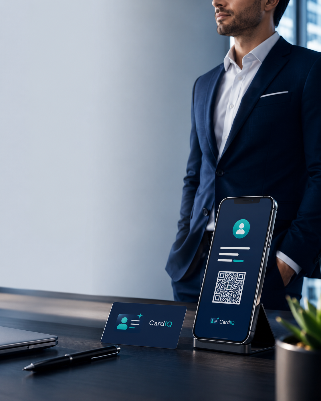 CardIQ business card visual